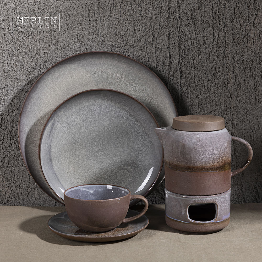 Merlin Living Wabi-sabi Plato de mesa Plato diario Juego de