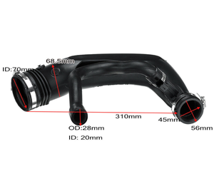Tuyau d'admission d'air turbo pour Peugeot 308CC RCZ <span class=keywords><strong>DS</strong></span> 308S Citroën <span class=keywords><strong>C4</strong></span> 1440.Q6 - Product Image 1