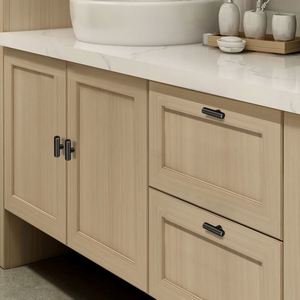 WEKIS Zinc Alloy Furniture Handles Sliver Black <b>Gold</b> Combination Single Hole <b>Knob</b> for Kitchen <b>Cabinets</b> & Wardrobe Doors-Durable - Product Image 5