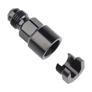 Fuel Line EFI Adapter Fitting 6AN AN6 AN8 Male to 1/4,5/16,3/8 Quick Disconnect push hardline