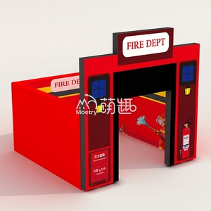 Moetry-estación de bomberos para niños, equipo de patio interior suave para niños, centro de entretenimiento para Clubs - Product Image 2
