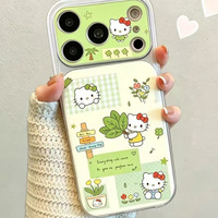 Coque de téléphone à grande fenêtre avec motif animal, antichoc, transformable pour iPhone 17/16/15/14/13