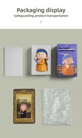 Figur Mainan Keren Artis Terkenal, Ornamen Kecil Kreatif untuk Ruang Tamu, Lemari TV, Hadiah Natal, Ulang Tahun Pelajar, dan Bisnis