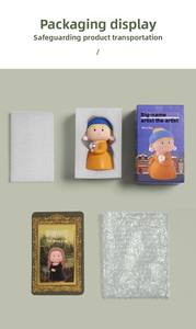 Grande figurine d'artiste tendance, petite décoration créative pour salon, meuble TV, entreprise, Noël, étudiant, cadeau d'anniversaire - Product Image 3