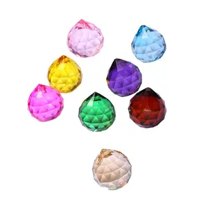 Kristal 32 yönlü boncuklar, topu boncuk, boncuk perde diy el yapımı takı malzeme aksesuarları kapı perdesi cam bea