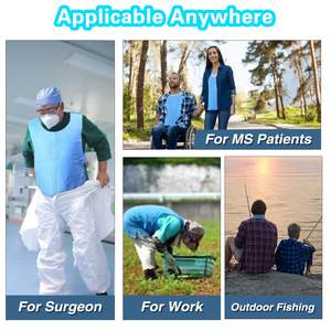 Chaleco evaporativo de enfriamiento frío y hielo activado por agua PVA, cuerpo para clima cálido, ropa de enfriamiento rápido - Product Image 5