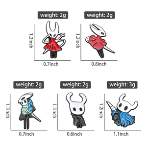 Spilla da cavaliere vuoto spilla da gioco di avventura personalizzata spilla smaltata morbida in metallo distintivo da bavero regalo divertente per bambini amici - Product Image 6