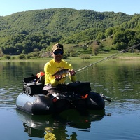 Mini tube gonflable confortable et léger personnalisé de flotteur de bateau de pêche