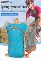 Gilet Idratazione Leggero da 10L per Corsa, Ciclismo ed Escursionismo - Vendita all'Ingrosso |   Zaino idrico unisex regolabile con logo personalizzato