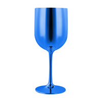 Verre à vin rouge en plastique Tritan de couleur or classique, capacité de 16 oz, TECANXIN pour les fêtes