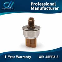 Sensor de presión de combustible Common Rail 45PP3-3 250MPa para Nissan Navara D40 Pathfinder 2.5 YD25 Ford Transit Fiat Ducato