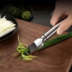 Wholesale Multi-Functional Manual Handheld Kitchen Gadget 304 Stainless Steel 3-Piece <b>Vegetable</b> Container Dishwasher Safe - Product Image 2