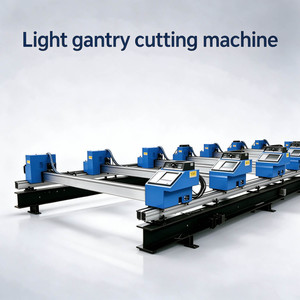 Economical Light Gantry CNC Cutting Machine 1530 <b>Plasma</b> Flame Dual Use CNC <b>Cutter</b> - Product Image 1