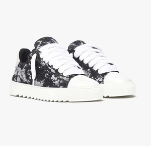 Zapatillas casuales transpirables con cordones, tela elástica, suela de goma, zapatos casuales para hombre, primavera otoño, venta al por mayor, zapatos modernos y gruesos. - Product Image 1