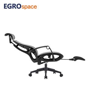 EGROspace <span class=keywords><strong>Chaise</strong></span> de bureau ergonomique en maille moderne de luxe, pivotante et inclinable de style patron pour le personnel - Product Image 6
