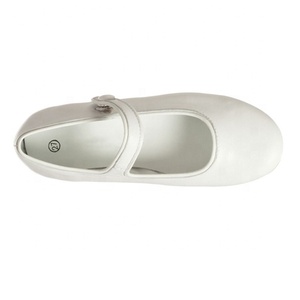 Choozii Bianco In Pelle Per Bambini scarpe Basse <span class=keywords><strong>Ballerina</strong></span> Scarpe Delle Ragazze Dei Bambini Del Partito di Fantasia Mary Jane Scarpe - Product Image 3