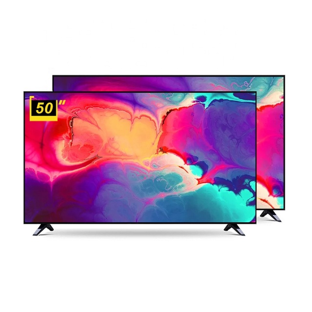 Factory Price OEM 50 Inch Smart TV UHD 4K LED TV Television Flat Screen TV 50'' Android for Home Hotel