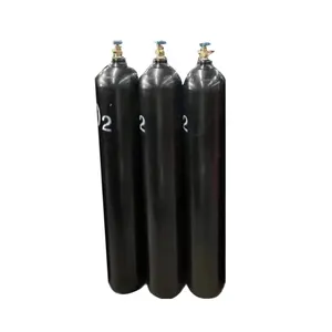 Oxygen Hydrogen Argon Helium CO2 Nitrogen Gas Cylinder High Pressure Seamless Steel 40L/50L Customized Cylinder