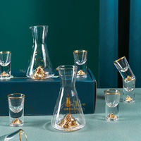 Vente en gros Ensemble de verres à liqueur Jinshan créatifs et simples de style chinois