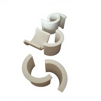 Pièces en nylon fabriquées sur mesure, bagues de qualité technique, formes non standard, échantillon disponible