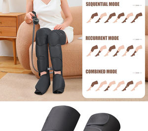 Masajeador de piernas para circulación y alivio del dolor, masajeador de pies y pantorrillas de compresión de aire útil para la relajación - Product Image 6