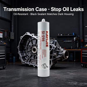 KAYIJIE 207 Scellant en silicone transparent résistant aux hautes températures, durcissement UV, aspect liquide pour l'étanchéité et le collage - Product Image 1