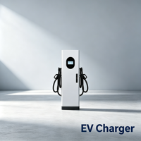 Station de recharge rapide DC pour véhicules électriques pour zone de recharge EV dans un parc logistique