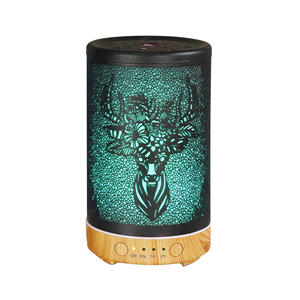 Iron Goat Deer Essential <b>Oil</b> <b>Diffuser</b> 100ml Fog Type Humidifier With Timer For Home Office Use - Product Image 1