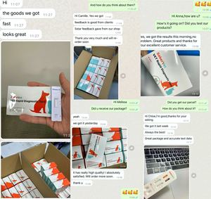 Aiv Ag Influenza Home Snelle <span class=keywords><strong>Test</strong></span> Cassette Antigeen Snelle Aviaire Veterinaire Snelle Testkits - Product Image 6