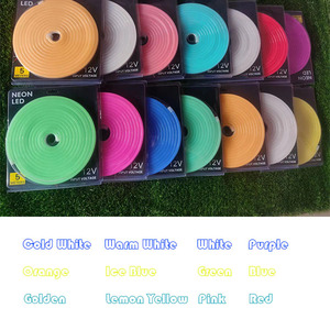 Ip68 Đầy Đủ Màu Sắc <span class=keywords><strong>Led</strong></span> Neon Flex Dây Ánh Sáng 12V/<span class=keywords><strong>24V</strong></span> Linh Hoạt PVC Dải Mềm Cho Cảnh Quan Bằng Giọng Nói Chế Độ Điều Khiển - Product Image 5