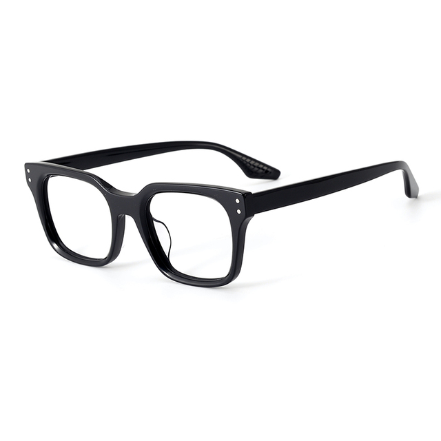 Fashion Animal Print Diamond Face Shape Acetate Optical Frames High Quality Square Unisex Reading Glasses Wholesale Vintage