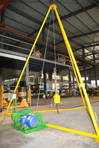 土壌DCPハンマーガソリンモーター式ダイナミックコーン浸透計、三脚スタンド付き - Product Image 6