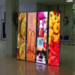 Portable P1.86 Smart Digital LED Vidéo Publicité Écran Intérieur Portable Affiche Au Détail Éducation Wayfinding Traitement Médical - Product Image 6