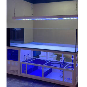Groothandel op maat gemaakte open-top koraalrif zoutwateraquarium rechthoekige visbak voor woonkamer of kantoorpresentatie - Product Image 5