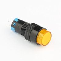 Interrupteur bouton-poussoir sans nc 12mm, à led, verrouillage automatique, 5 broches, en stock, usine