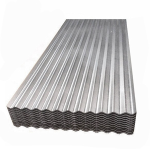 DX51D 24 Galvanized Zinc Coated Roof Sheets Corrugated GI ASTM Certified Roof Tiles in Stock - Product Image 1