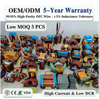 Inducteur personnalisé OEM/ODM, transformateur toroïdal haute puissance, réacteur, stockage solaire, EV, CE, RoHS, faible MOQ, directement de l'usine