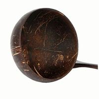 Coquilles de noix séchées pour service, bol rond profond, tasses pour fête, lot de 10 coques, objet décoratif