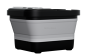 Bain de pieds intelligent pliable automatique, masseur électrique portable pour la maison, chauffage à température constante, massage à bulles infrarouges
