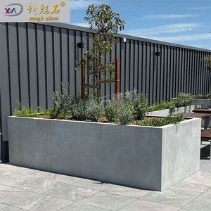 Nouvelle jardinière en pierre magique Grc, taille personnalisée, pour espaces publics - Product Image 3