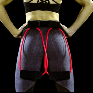 <b>Booty</b> Bands Set For Glute And Leg Training 20 Lbs Red Durable Resistance Exercise Bands Unisex Fitness Equipment - Product Image 1