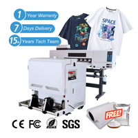 Nouveau Secoueur de Poudre Vertical Xingyan Adapté aux Imprimantes DTF A1 à Double Tête avec Secoueur et Sécheur à Jet d'Encre pour l'Impression de T-shirts