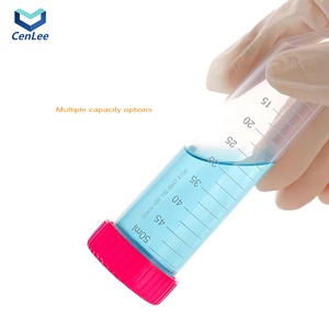 Microtubes en plastique transparent haute transparence sans ADN/ARN Cenlee 0,2 ml <span class=keywords><strong>Tubes</strong></span> PCR à paroi mince avec bouchon à pression compatibles avec la plupart des thermocyclateurs - Product Image 1