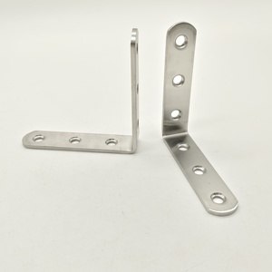 Matériel de meubles en forme de L en tôle étagère en acier inoxydable support d'<span class=keywords><strong>angle</strong></span> à 90 degrés - Product Image 6