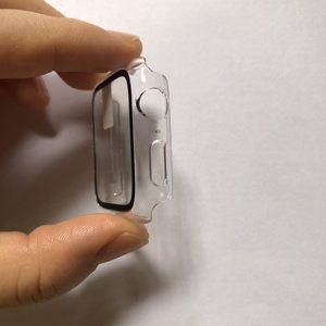 Coque avec protecteur d'écran en verre trempé, pour <span class=keywords><strong>Apple</strong></span> <span class=keywords><strong>Watch</strong></span> série 6, 38mm 40mm 42mm 44mm - Product Image 5