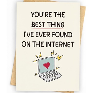 <strong>Valentines</strong> Day <strong>Card</strong> <strong>Husband</strong> Birthday <strong>Card</strong> Funny Birthday <strong>Cards</strong> for Men Boyfriend <strong>Husband</strong> and Him Happy Anniversary Bday Gifts - Product Image 1