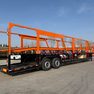 Meilleur prix 3 essieux en acier <span class=keywords><strong>voiture</strong></span> transporteur remorque <span class=keywords><strong>voiture</strong></span> <span class=keywords><strong>Transport</strong></span> semi-remorque pour <span class=keywords><strong>voiture</strong></span> transportant - Product Image 3
