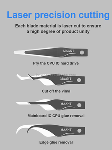Dissolvant de colle multifonctionnel Maant pour téléphone bord colle propre carte mère CPU IC colle adhésive outil de suppression - Product Image 6
