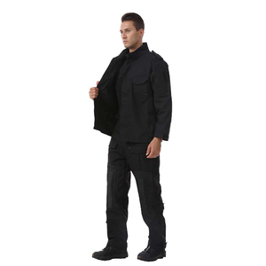 Conjunto de 3 piezas de camuflaje DF22, traje de trabajo transpirable para todas las estaciones, pantalones textiles negros - Product Image 2