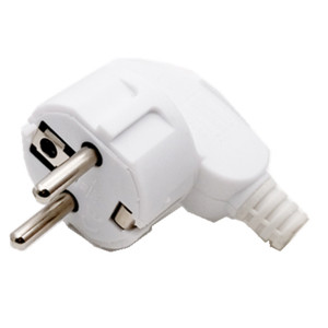 Adaptateur secteur UE, prise 16A 250V, câble connecteur, fiche électrique, blanc, noir, convertisseur mâle, adaptateur détachable - Product Image 1